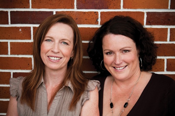  (L-R) Belly Beyond co-founders Louisa Riley and Heidi Riley.